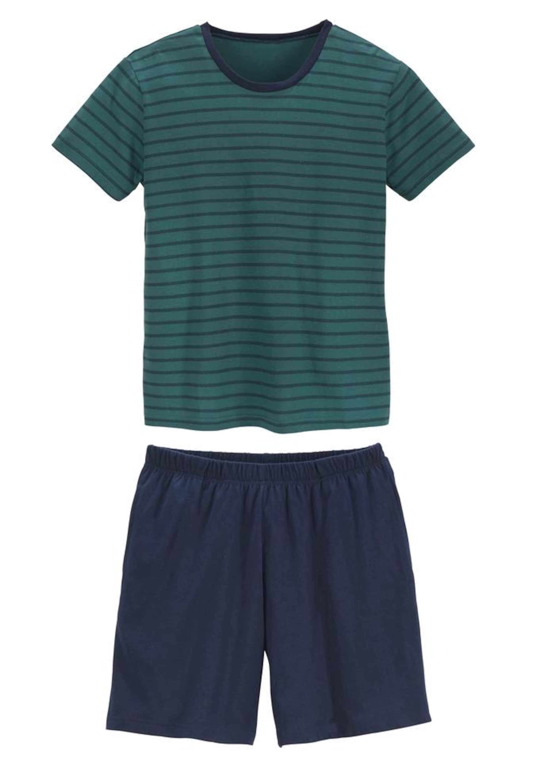 LE JOGGER Pajamas in Green: front