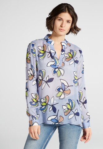 ETERNA Bluse in Blau: Vorderseite