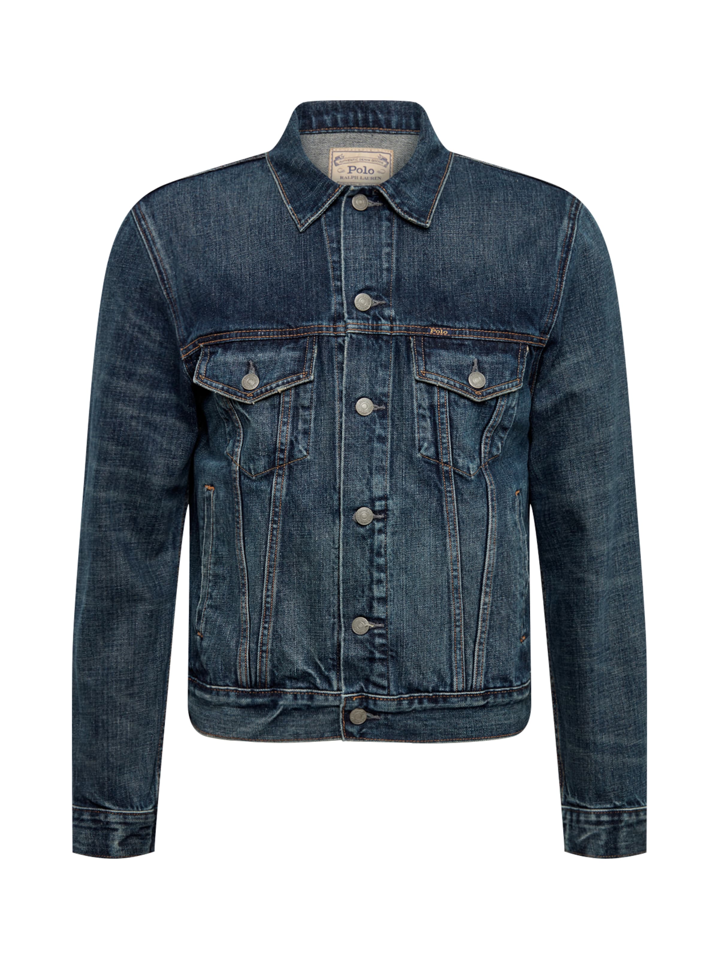 Polo Ralph Lauren Φθινοπωρινό και ανοιξιάτικο μπουφάν σε μπλε: μπροστά