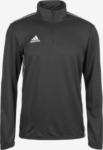 T-Shirt fonctionnel 'Core 18' ADIDAS SPORTSWEAR en noir : devant