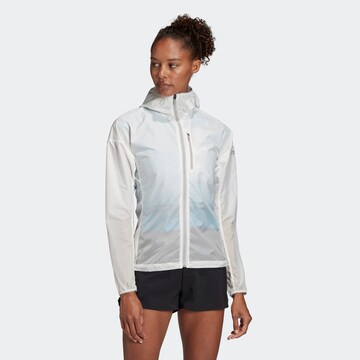 Giacca per outdoor di ADIDAS PERFORMANCE in bianco: frontale