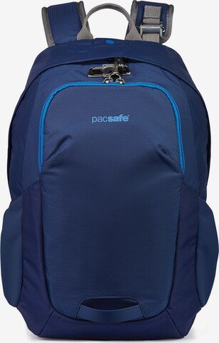 Pacsafe Backpack 'Venturesafe G3' in Blue: front