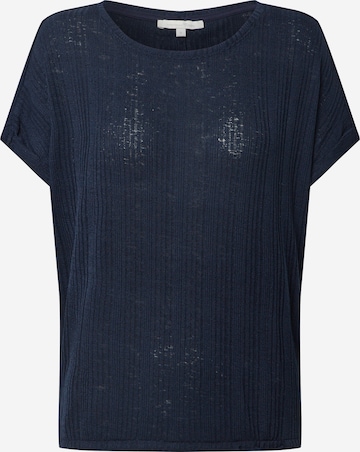 T-shirt TOM TAILOR DENIM en bleu : devant