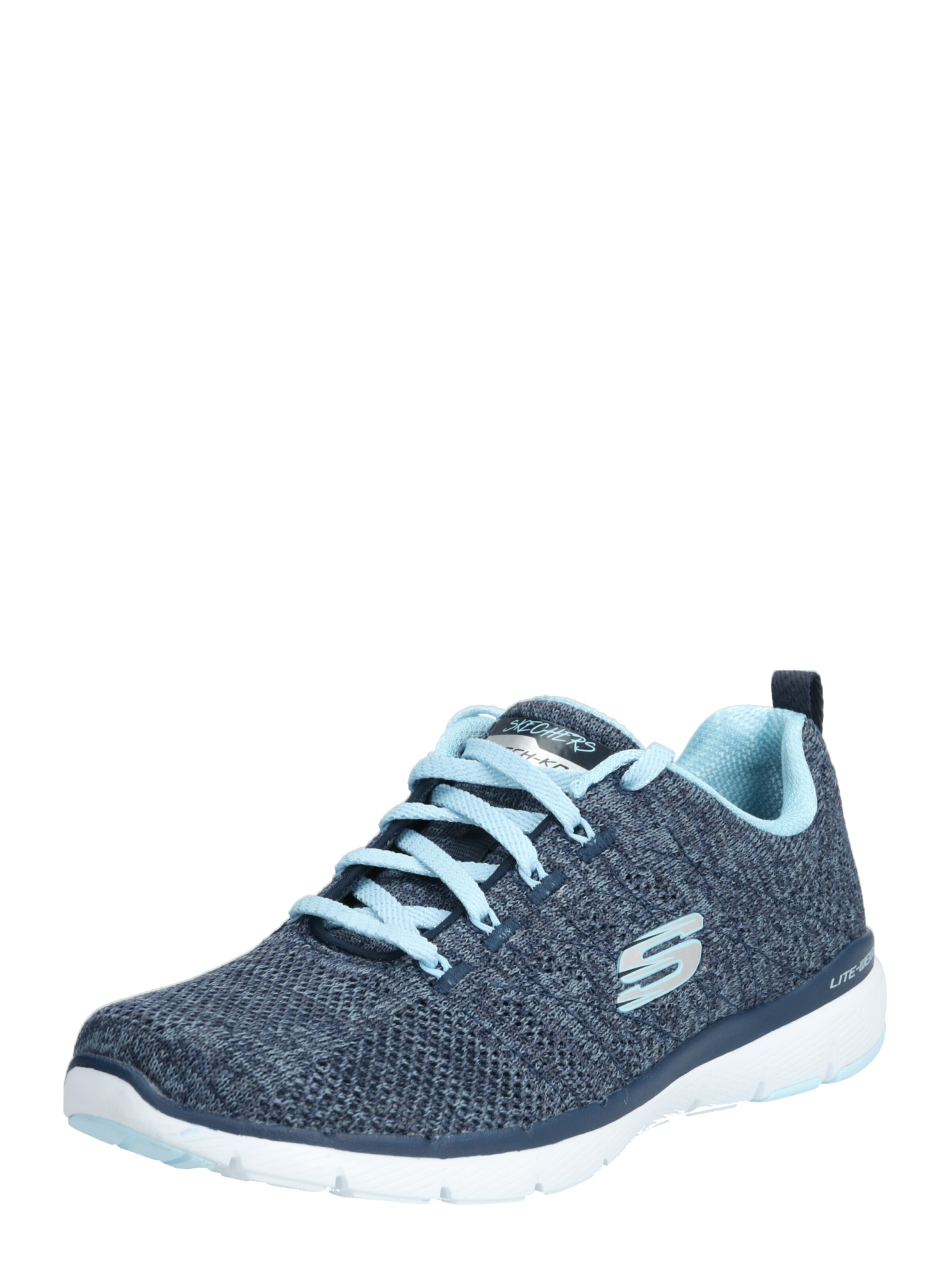 SKECHERS - Sneakers laag in de kleur Blauw