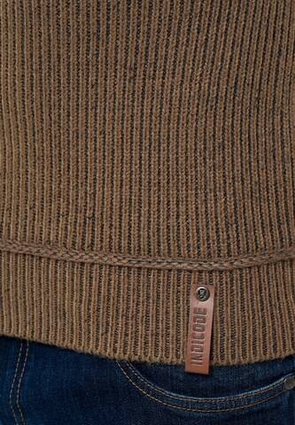 INDICODE JEANS Pullover in Braun