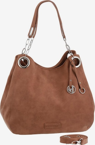 BRUNO BANANI Shoulder Bag in Brown: front