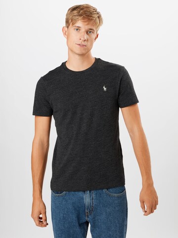 Coupe regular T-Shirt Polo Ralph Lauren en noir : devant