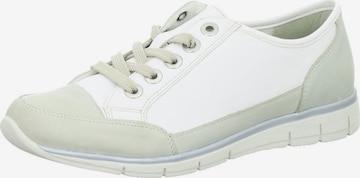 REMONTE Lace-Up Shoes in White: front