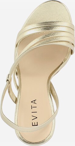 EVITA Sandalette 'Eva' in Gold