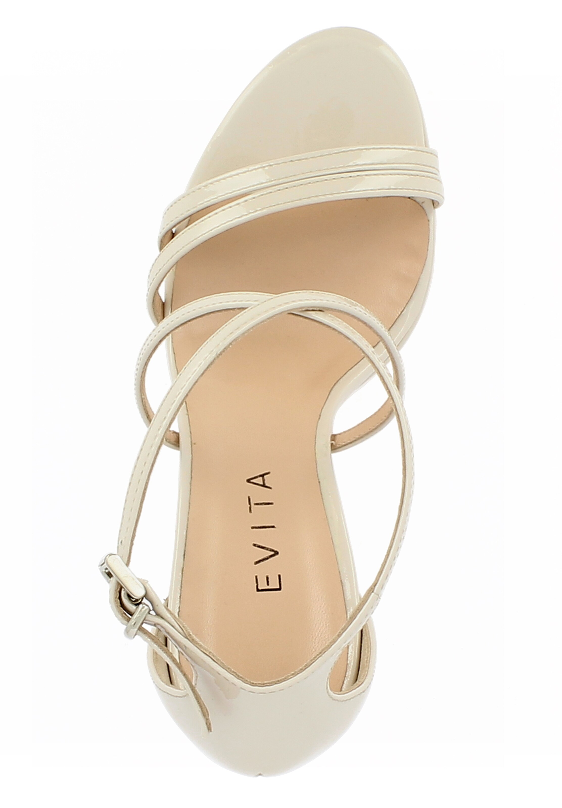 EVITA Sandalen met riem 'Valeria' in Beige