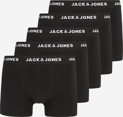 JACK & JONES Boxers 'Huey' em preto / branco, Vista do produto