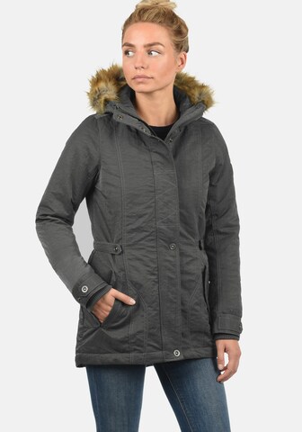 DESIRES Winterparka 'Jana' in Grijs: voorkant