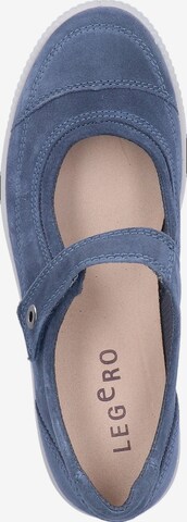 Legero Ballet Flats with Strap in Blue