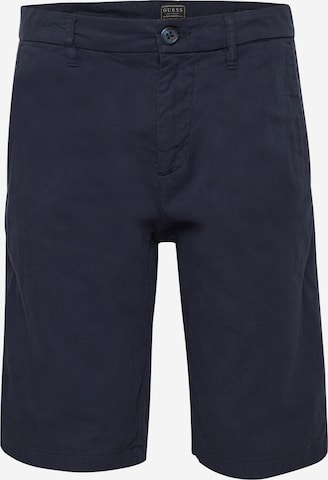 GUESS Regular Broek 'Myron' in Blauw: voorkant