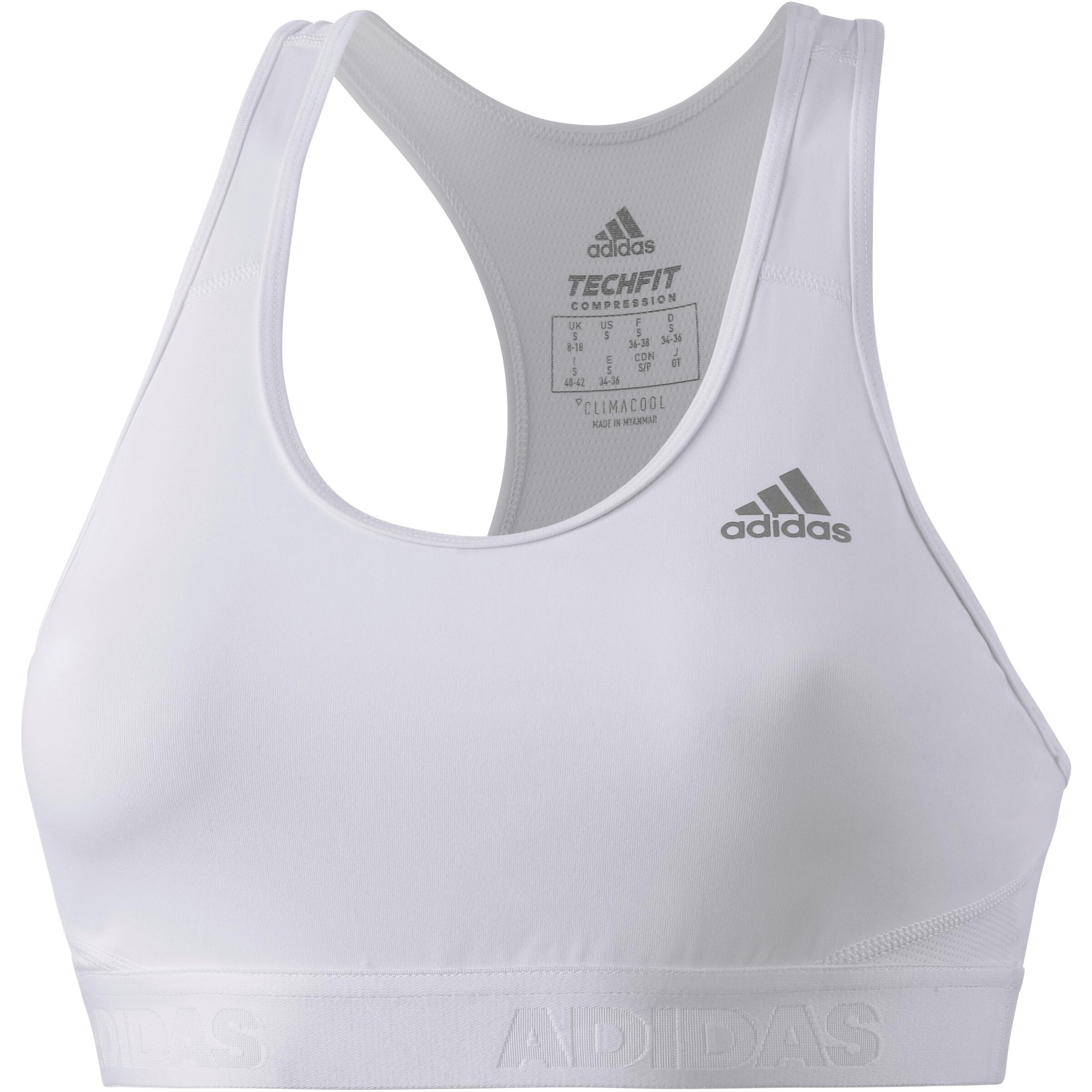 ADIDAS PERFORMANCE - Sport-BH 'DRST ASK SPR' in weiß