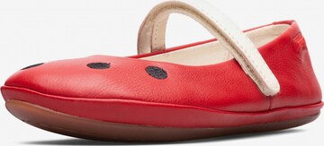 CAMPER Ballet Flats 'Right' in Red: front