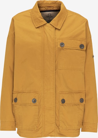 DREIMASTER Between-Season Jacket in Yellow: front