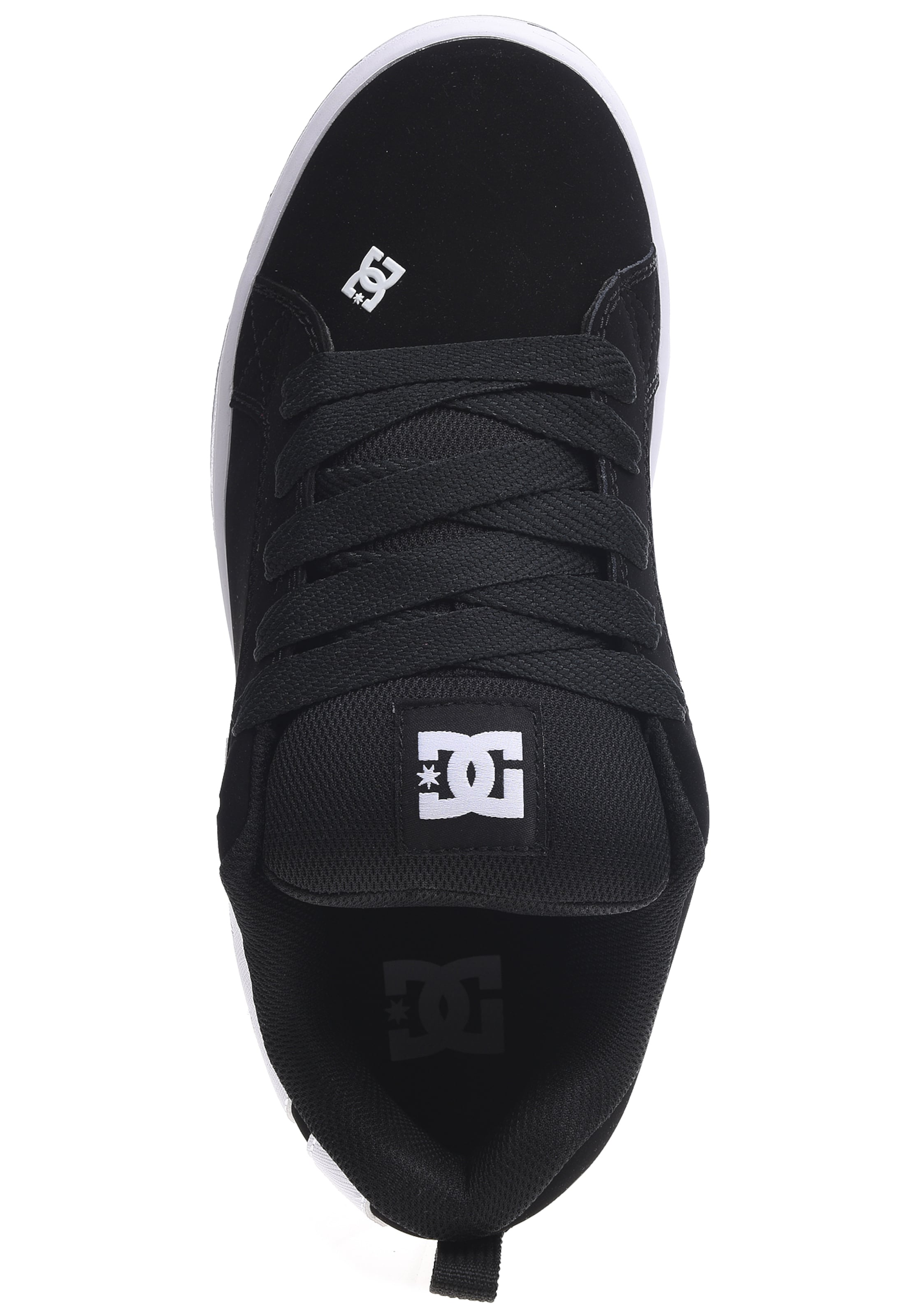 melns DC Shoes Zemie brīvā laika apavi 'Court Graffik'