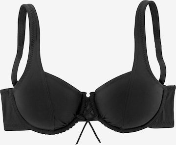 PETITE FLEUR T-shirt Bra in Black