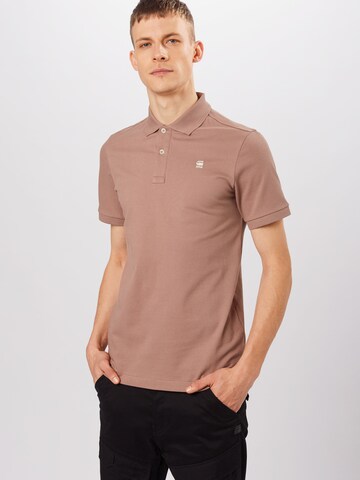 G-STAR Shirt 'Dunda' in Bruin: voorkant