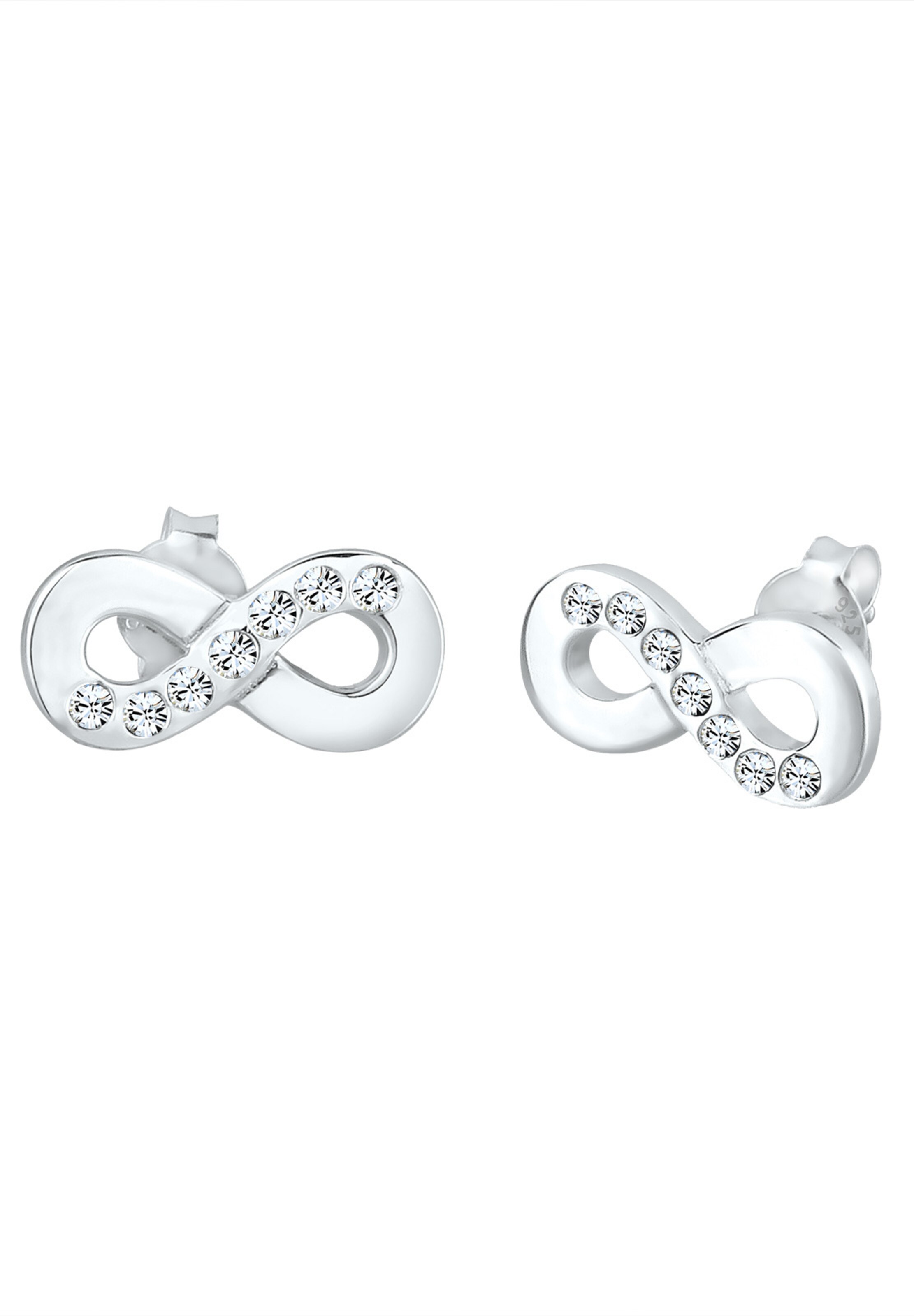 ELLI Oorbellen 'Infinity' in Zilver