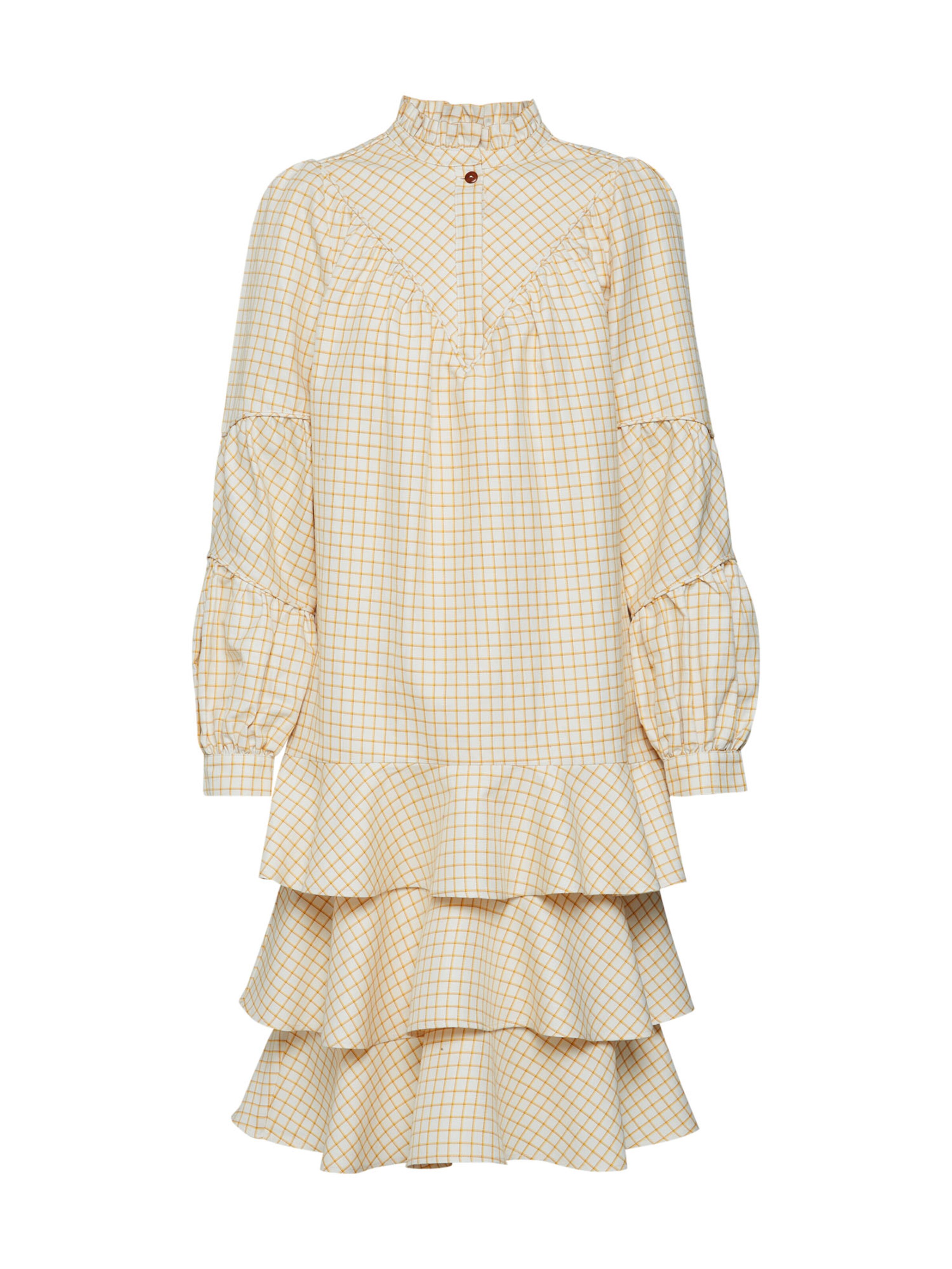 POSTYR - Zomerjurk in de kleur Beige