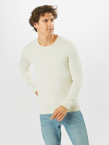 Pull-over s.Oliver en blanc : devant