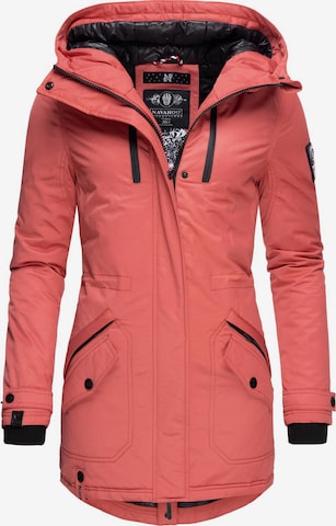 NAVAHOO Winter Parka in Orange: front