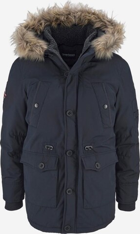 BRUNO BANANI Between-Seasons Parka in Blue: front