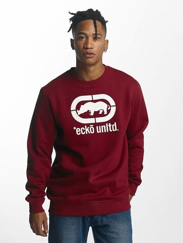 Ecko Unlimited Sweatshirt in Rot: Vorderseite
