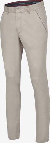 CLUB OF COMFORT Slimfit Hose 'Garvey' in Beige