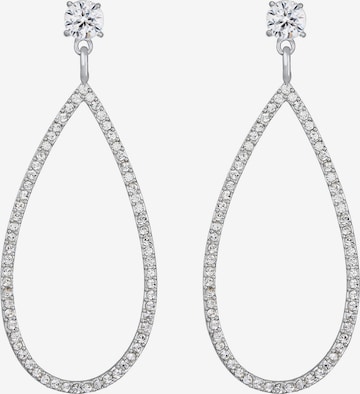 Boucles d'oreilles ELLI PREMIUM en argent : devant