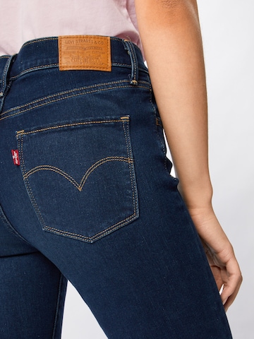 LEVI'S ® Skinny Džínsy '720 Hirise Super Skinny' - Modrá