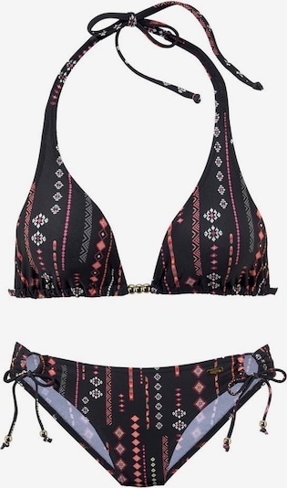 BUFFALO Bikini 'Inka' i blandingsfarvet / sort, Produktvisning
