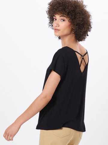 T-shirt 'Bettina' ABOUT YOU en noir : derrière