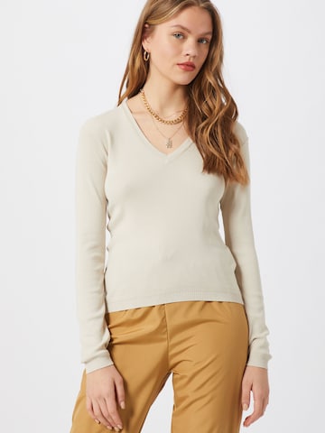 Pullover di UNITED COLORS OF BENETTON in beige: frontale