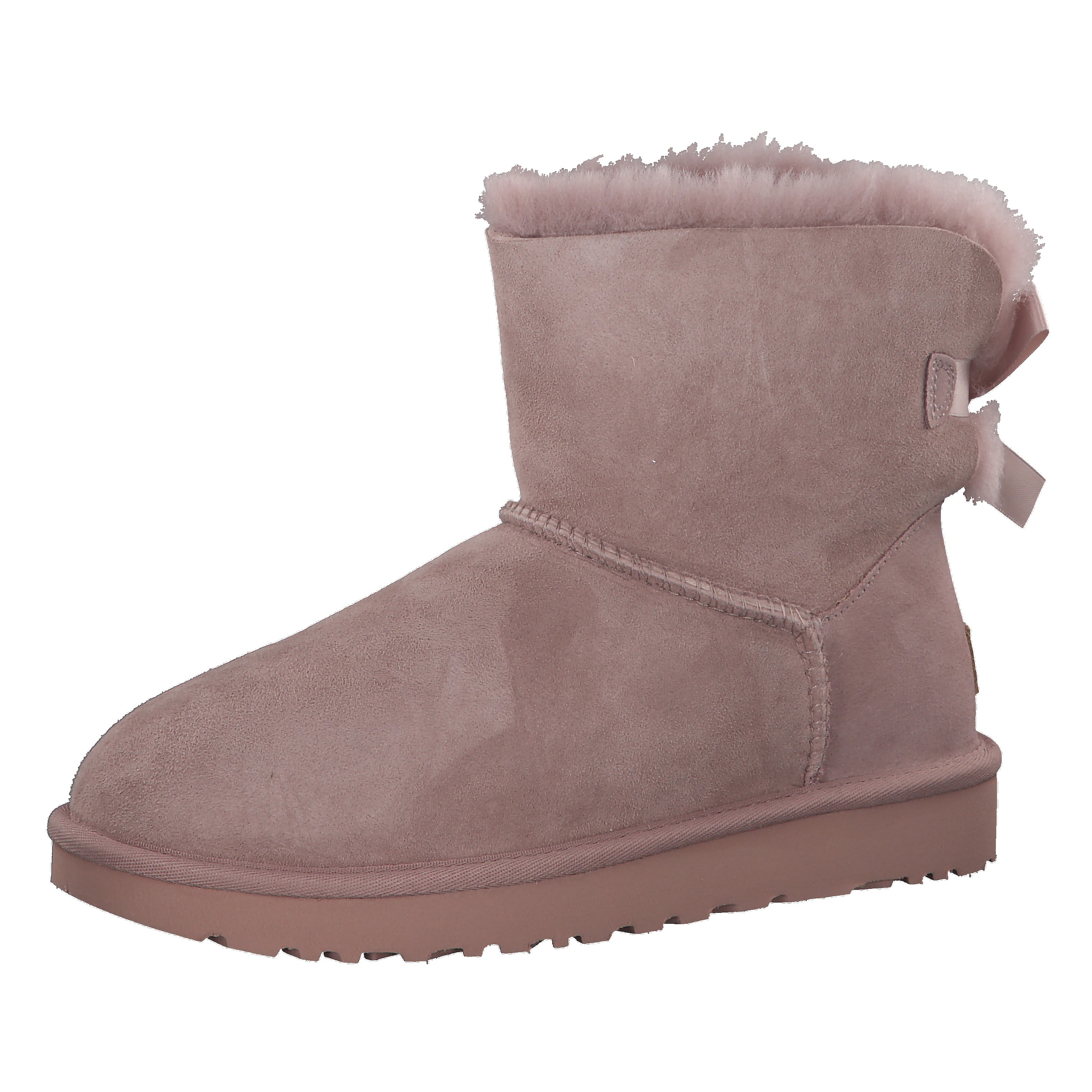 UGG - Boots 'Mini Bailey Bow II' in de kleur Poederroze