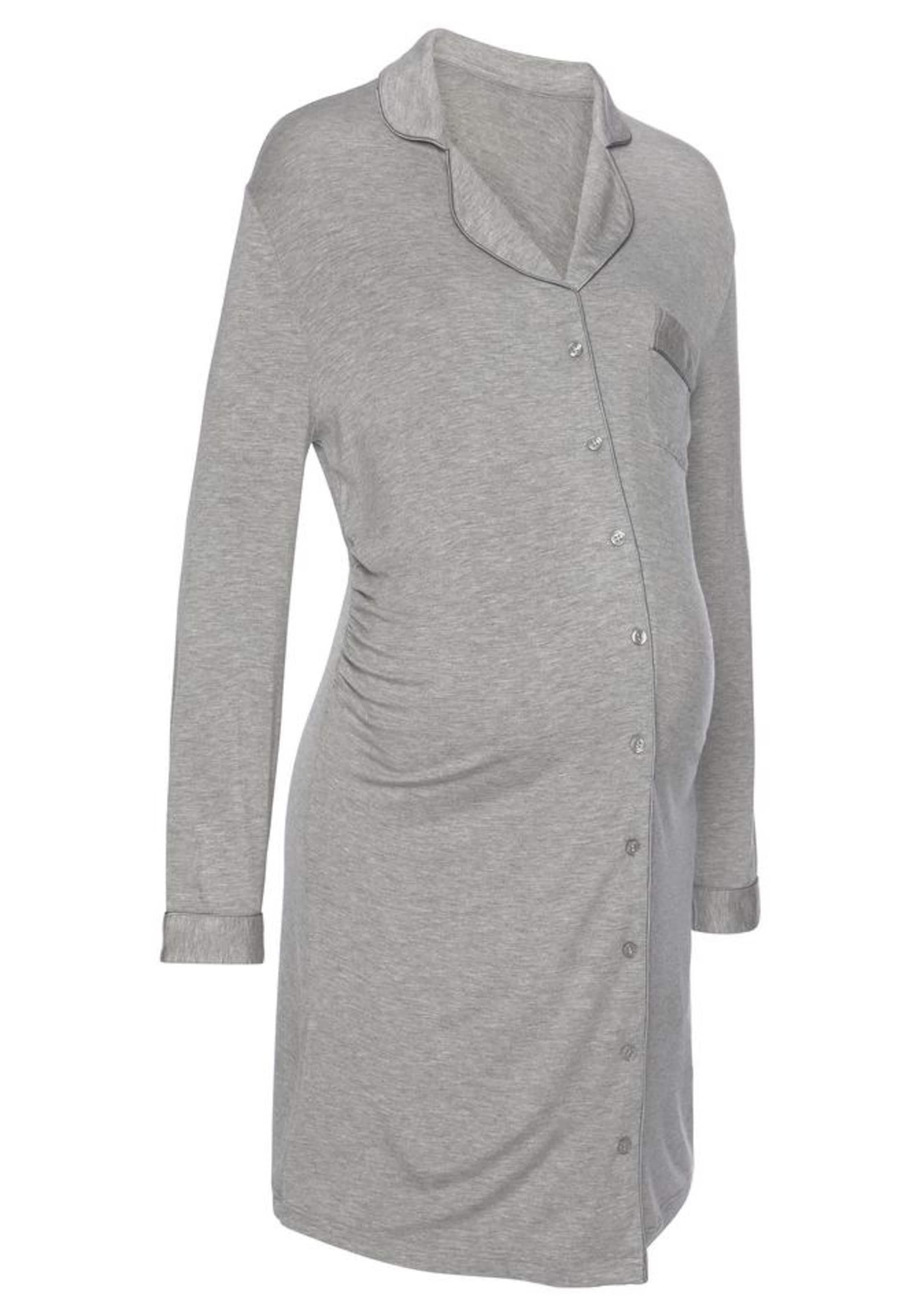 LASCANA Nightgown in Grey: front