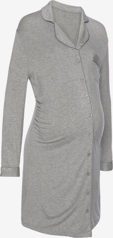 Chemise de nuit LASCANA en gris : devant