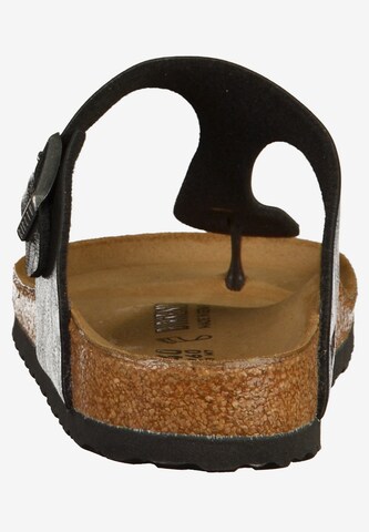 BIRKENSTOCK Teenslipper in Zwart