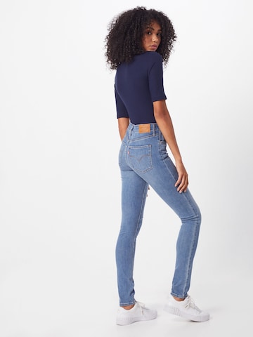 LEVI'S ® Skinny Džínsy '721' - Modrá: zadná strana