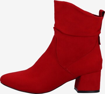 Bottines s.Oliver en rouge