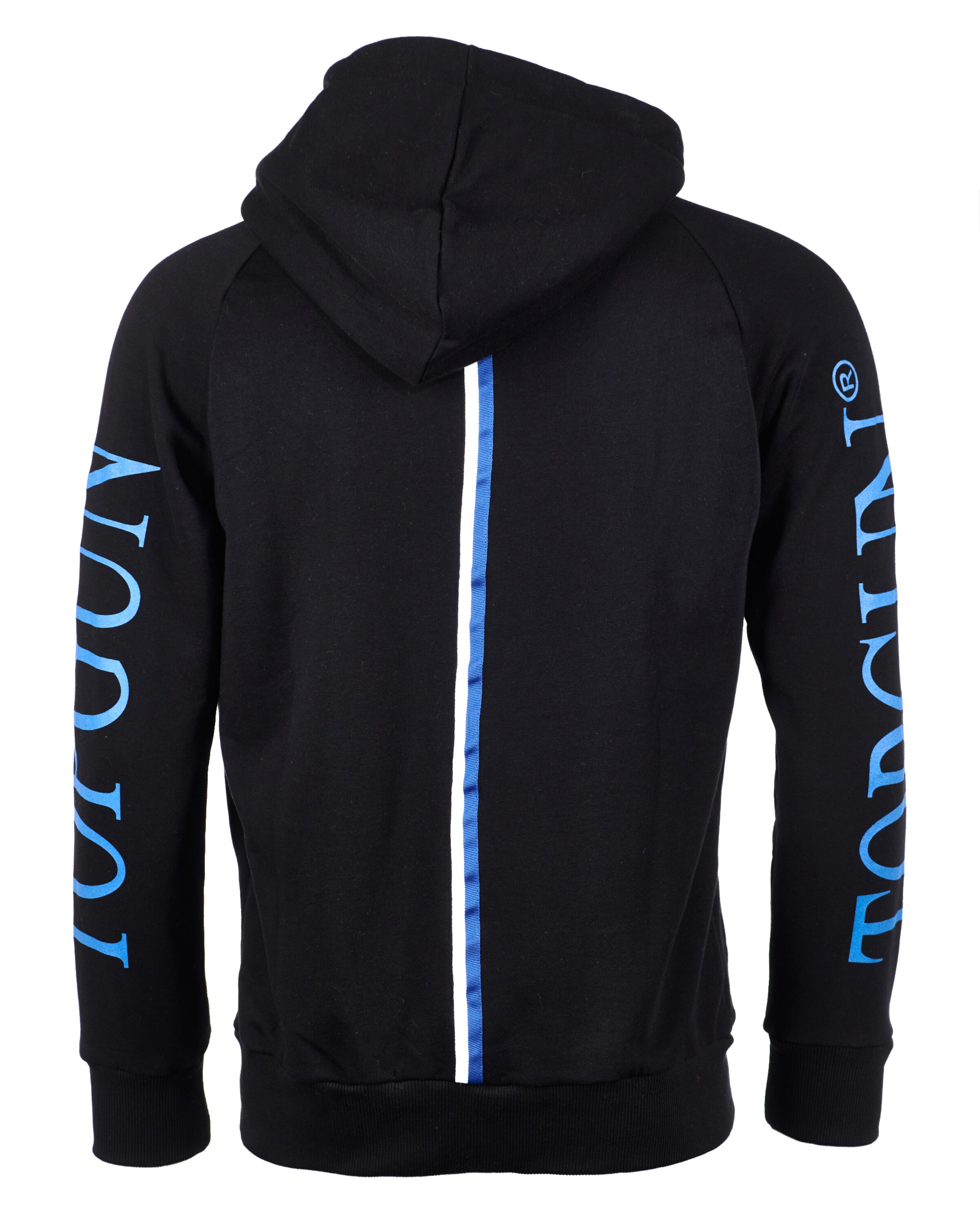 TOP GUN Sweat jacket 'Dark Ocean' in Black