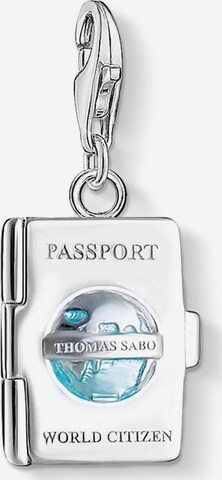 Thomas Sabo Anhänger 'Passport' in Silber: predná strana