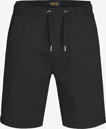 INDICODE JEANS Regular Broek 'Kelowna' in Zwart: voorkant