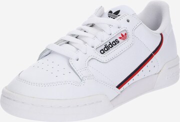 Baskets basses 'Continental 80' ADIDAS ORIGINALS en blanc : devant