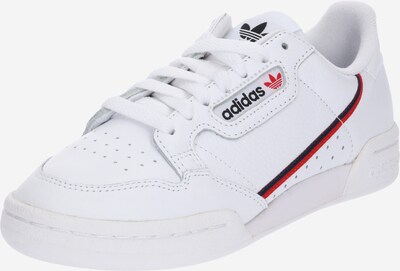 ADIDAS ORIGINALS Baskets basses 'Continental 80' en bleu marine / rouge / blanc, Vue avec produit