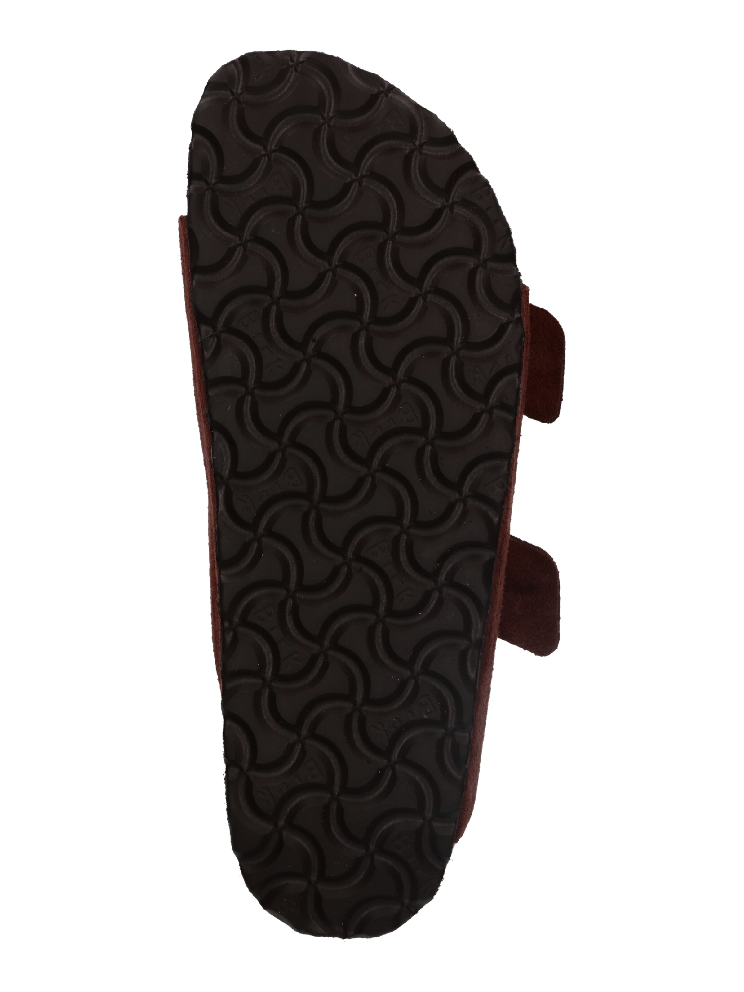Saboți 'Arizona' de la BIRKENSTOCK pe roșu: jos