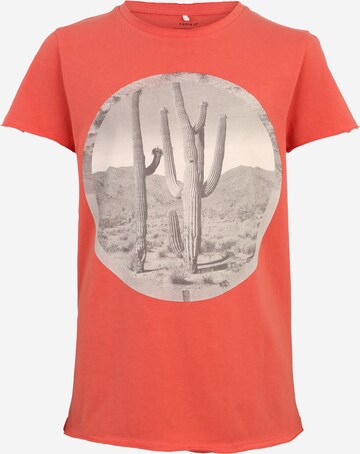 NAME IT Shirt 'KONRAD' in Rood: voorkant