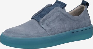 THINK! Slip-Ons in Blue: front